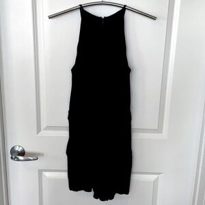 MNG | Women’s MNG SUIT COLLECTION Black Half Back Zip Shorts Jumper, Size XXS